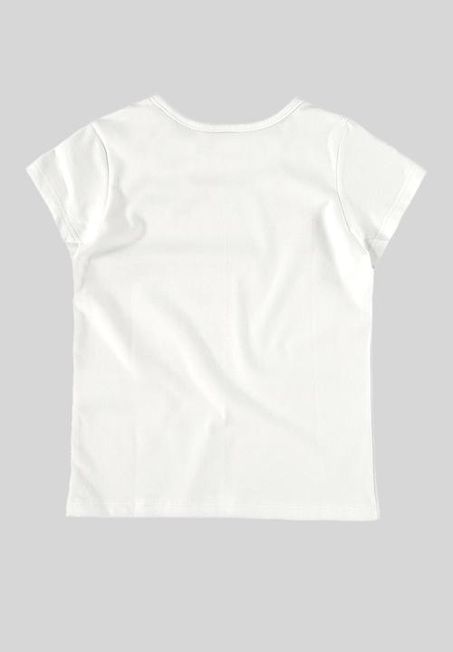 Bee Loop - Blouse and sweatshorts - white & blue