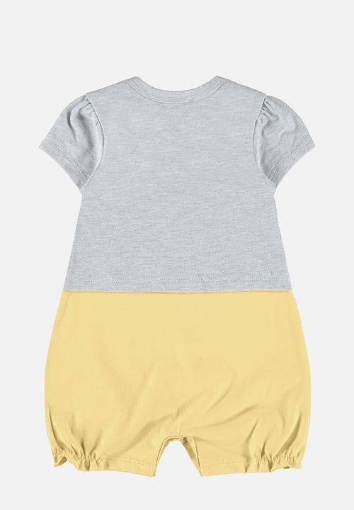 Quimby - Detailed romper - grey