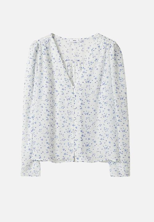 MANGO - Blouse mina - natural
