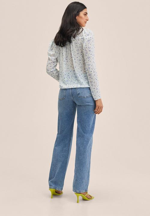 MANGO - Blouse mina - natural