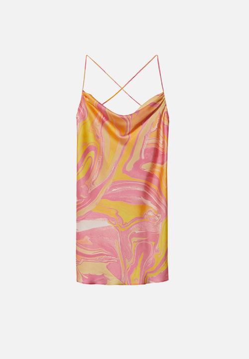 MANGO - Dress lupi - pink