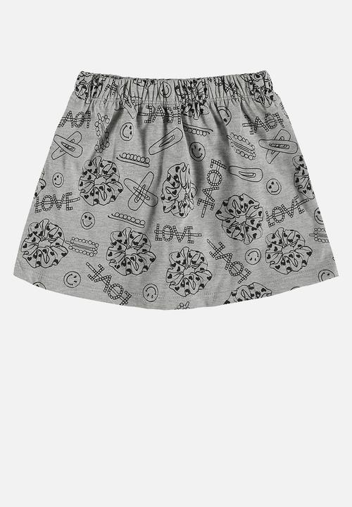 Bee Loop - Blouse and shorts-skirt - pink & grey