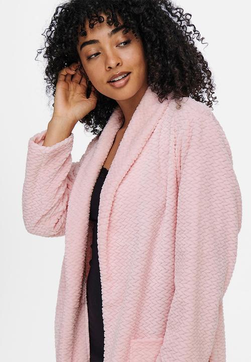 ONLY - Molly maxi jaquard robe - blushing bride