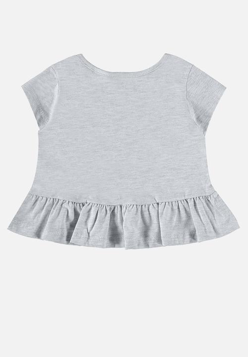 Quimby - Jersey blouse and legging - grey