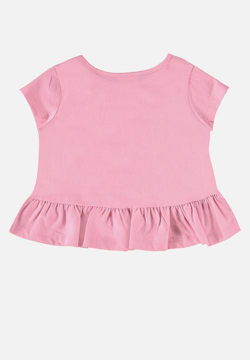 Quimby - Jersey blouse and legging - pink