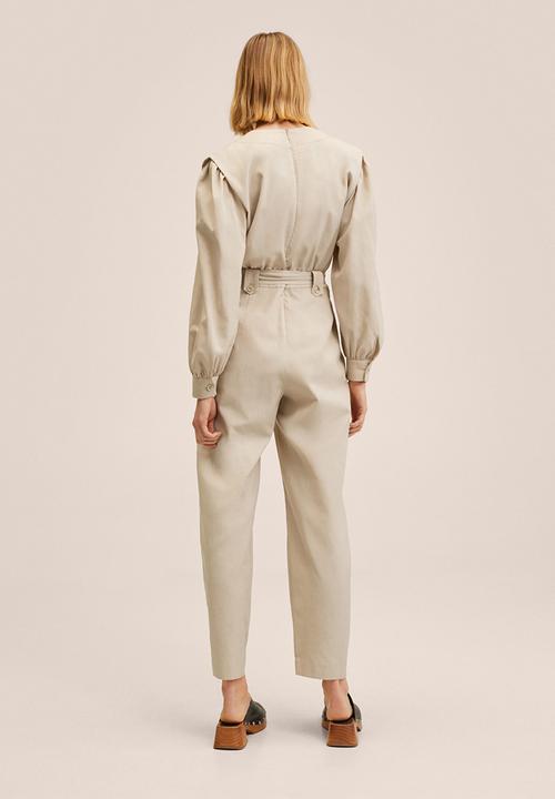 MANGO - One-piece suit arnal - light pastel grey