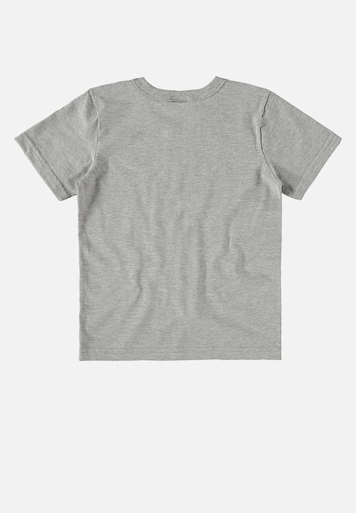 Bee Loop - Tee and sweat bermuda - grey & green