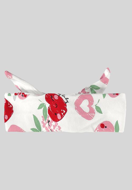 Quimby - Bodysuit, shorts and headband set - white
