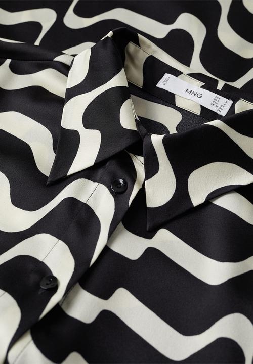MANGO - Shirt ivanka - black