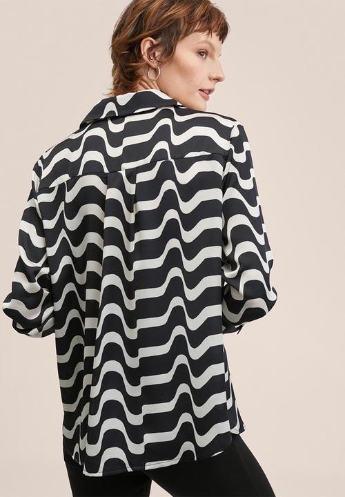 MANGO - Shirt ivanka - black