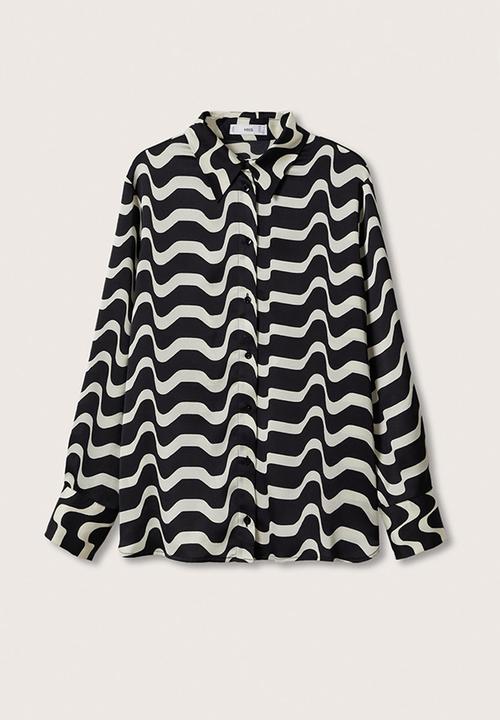 MANGO - Shirt ivanka - black