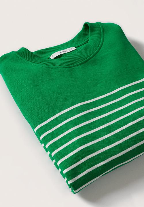 MANGO - Sweatshirt pstfahe - green