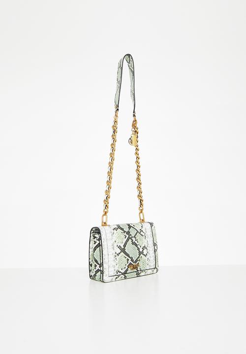 GUESS - Abey crossbody flap - sage python