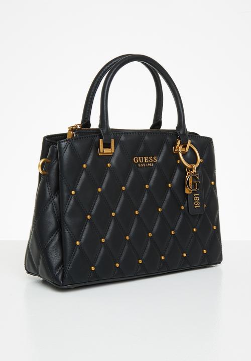 GUESS - Triana 3 compartment satchel - black