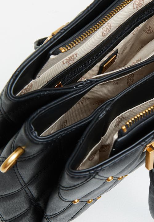 GUESS - Triana 3 compartment satchel - black