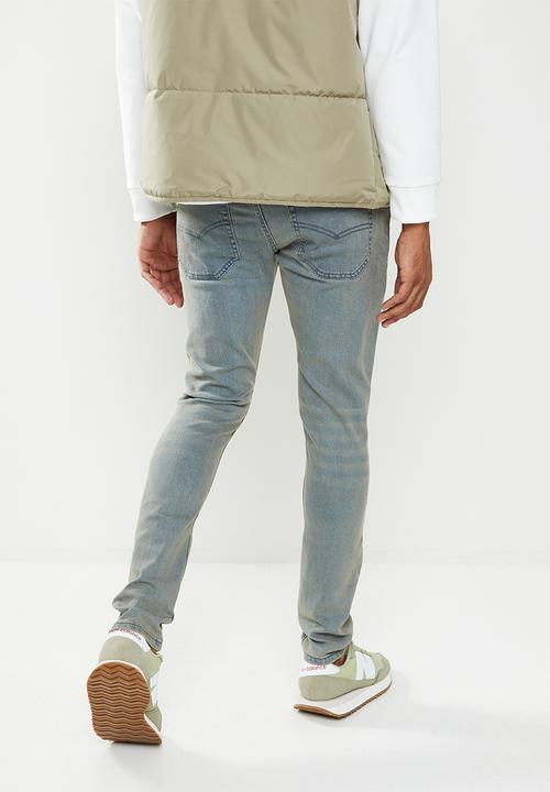Jonathan D - Ruben five pocket denim jeans skinny fit - steel