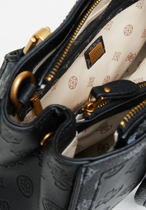 GUESS - Abey girlfriend satchel - black