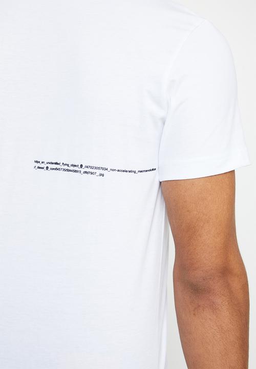 Diesel  - T-diegos-b21 T-shirt - white