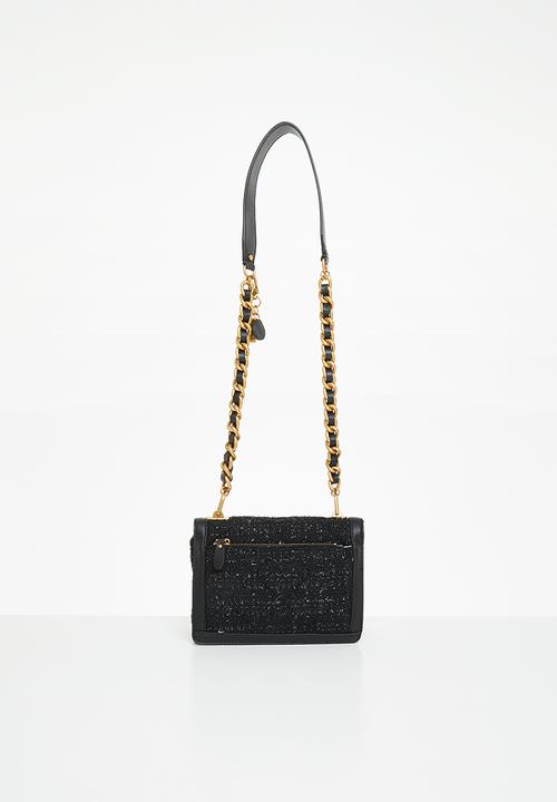 GUESS - Abey crossbody flap - black