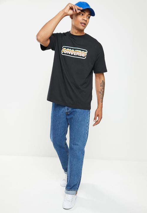 Converse - Retro gamer tee - black