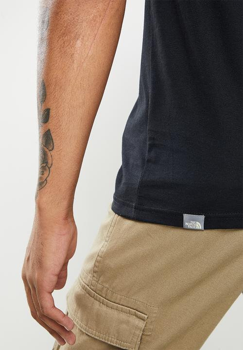 The North Face - M short sleeve north face tee - black