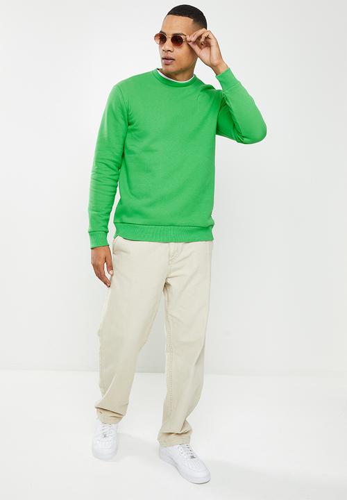 Only & Sons - Onsceres life crew neck - green