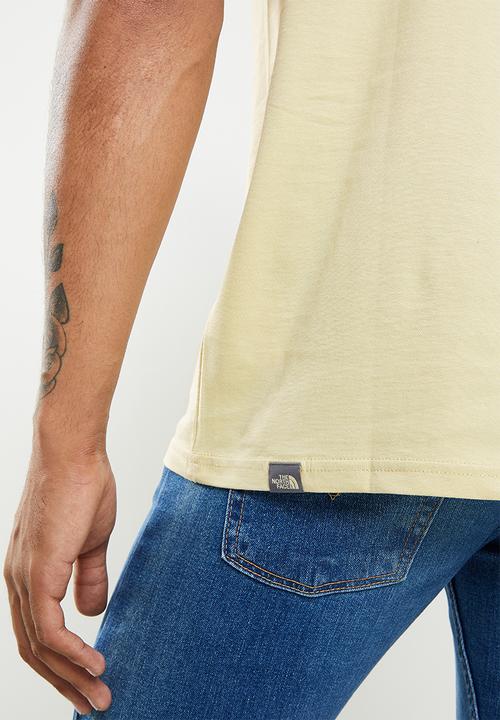 The North Face - M short sleeve woodcut dome tee - gravel
