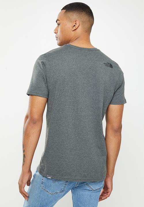 The North Face - M short sleeve simple dome tee - grey