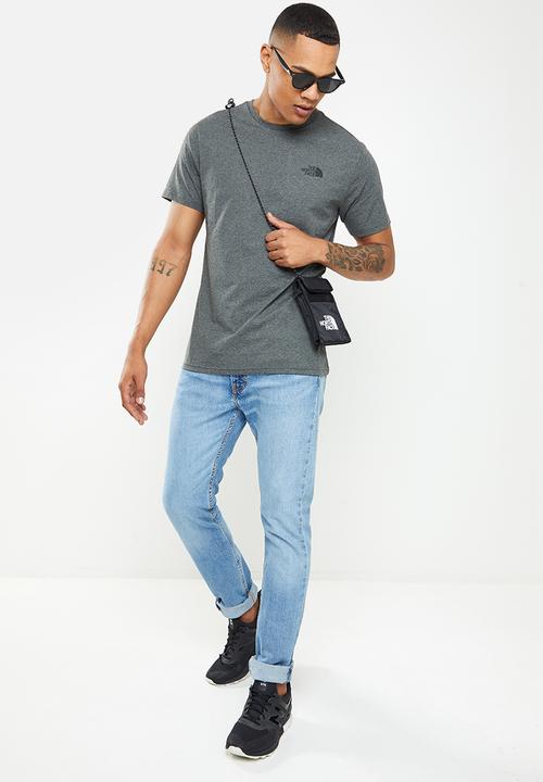 The North Face - M short sleeve simple dome tee - grey