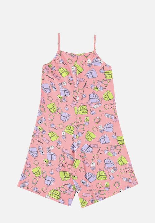 Quimby - Elastane jersey jumpsuit - pink