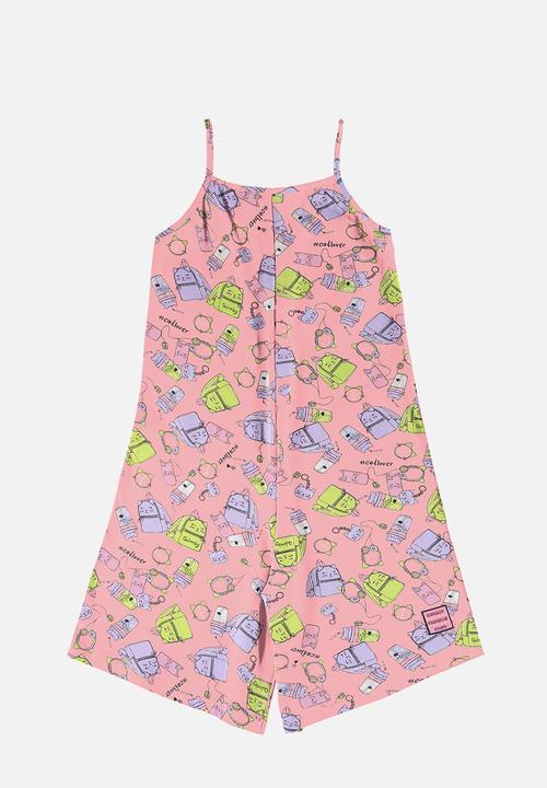 Quimby - Elastane jersey jumpsuit - pink