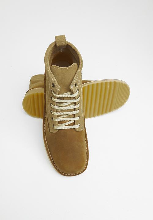 Grasshoppers - Kalahari boot - dark brown & mushroom
