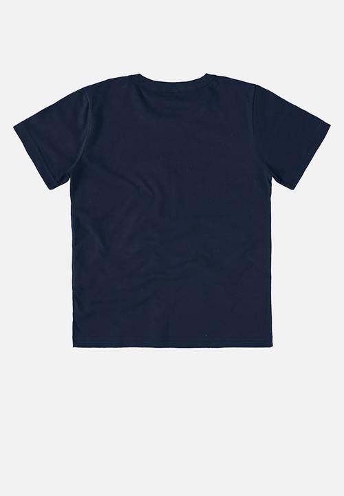 Bee Loop - Tee and microfiber bermuda - navy & light blue 