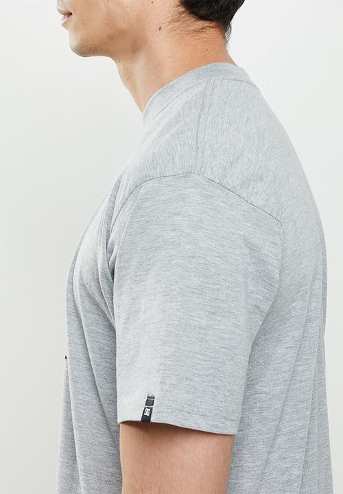 DC - Dc star pilot short sleeve - heather grey