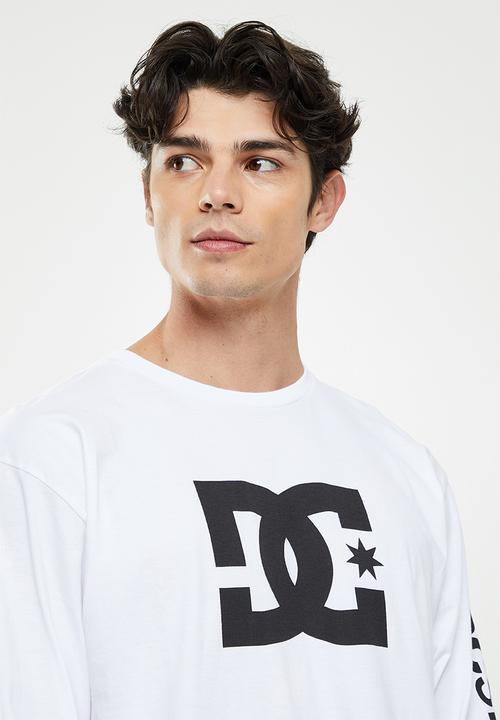 DC - Dc star long sleeve - white