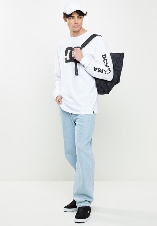 DC - Dc star long sleeve - white