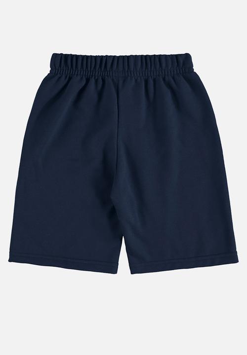 Bee Loop - Tee and sweat bermuda - grey & navy