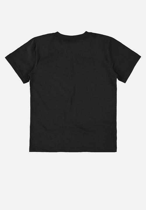 Bee Loop - Tee and sweat bermuda - black & grey