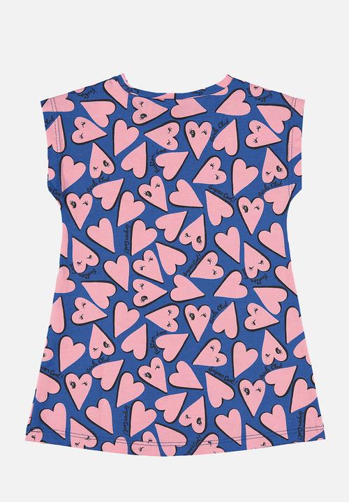 Bee Loop - Jersey dress - blue