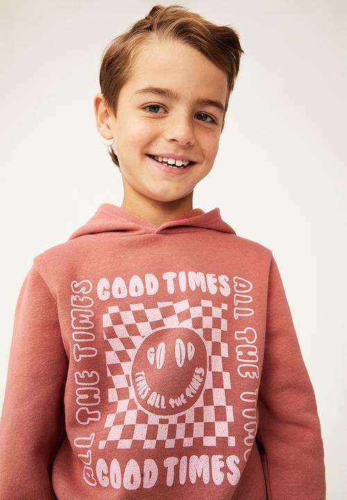 Cotton On - Milo hoodie - chutney/good times