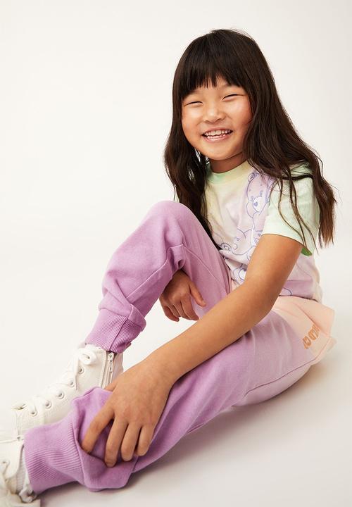 Cotton On - Marti trackpant - grape soda