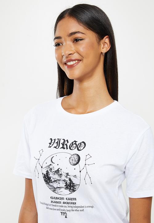 Koton - Printed cotton T-shirt - ecru