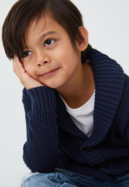 Cotton On - Shawl cardigan - navy blazer