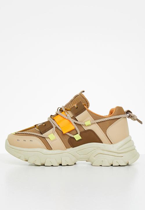 Tom Tom - Chunky mesh mix sneaker - multi 