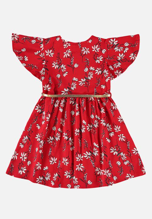 Quimby - Elastane jersey dress - red