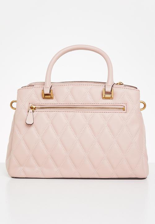 GUESS - Triana 3 compartment satchel - blush