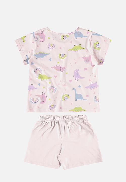 Quimby - Blouse and shorts pyjama - light pink