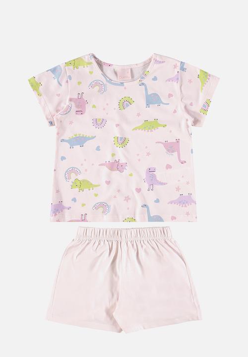 Quimby - Blouse and shorts pyjama - light pink