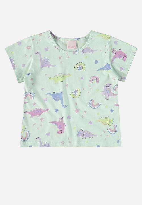 Quimby - Blouse and shorts pyjama - green