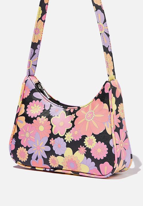 Cotton On - Britney bag - wanda floral & hot choccy